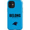 NFL Carolina Panthers Team Motto iPhone 12 Mini Impact Case