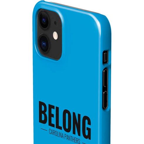 NFL Carolina Panthers Team Motto iPhone 12 Mini Lite Case