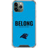 NFL Carolina Panthers Team Motto iPhone 12 Pro Clear Case