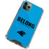 NFL Carolina Panthers Team Motto iPhone 12 Pro Clear Case