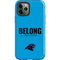 NFL Carolina Panthers Team Motto iPhone 12 Pro Impact Case