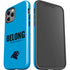NFL Carolina Panthers Team Motto iPhone 12 Pro Impact Case