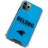 NFL Carolina Panthers Team Motto iPhone 12 Pro Max Clear Case
