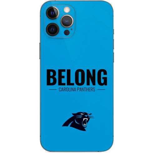 NFL Carolina Panthers Team Motto iPhone 12 Pro Max Skin