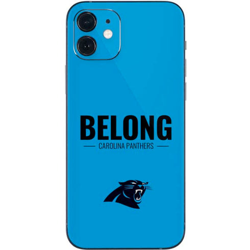 NFL Carolina Panthers Team Motto iPhone 12 Skin