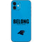 NFL Carolina Panthers Team Motto iPhone 12 Skin