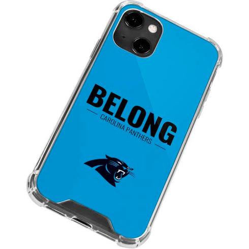 NFL Carolina Panthers Team Motto iPhone 13 Clear Case