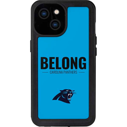 NFL Carolina Panthers Team Motto iPhone 13 Mini Waterproof Case