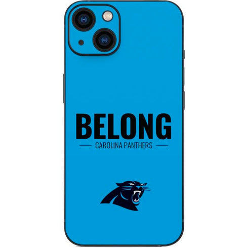 NFL Carolina Panthers Team Motto iPhone 13 Skin