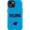 NFL Carolina Panthers Team Motto iPhone 15 Plus Impact Case