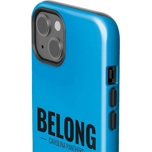 NFL Carolina Panthers Team Motto iPhone 15 Plus Impact Case