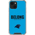 NFL Carolina Panthers Team Motto iPhone 14 Plus Clear Case