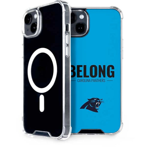NFL Carolina Panthers Team Motto iPhone 15 Plus MagSafe Case