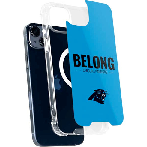 NFL Carolina Panthers Team Motto iPhone 15 Plus MagSafe Case