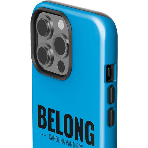 NFL Carolina Panthers Team Motto iPhone 15 Pro Impact Case