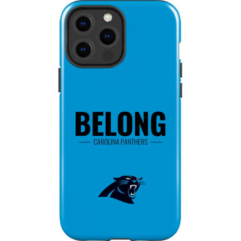 NFL Carolina Panthers Team Motto iPhone 15 Pro Max Impact Case