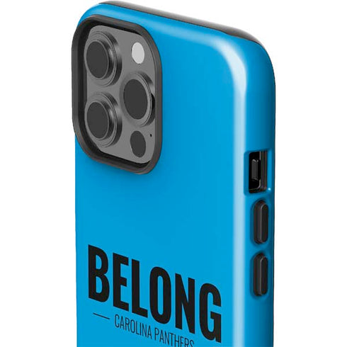 NFL Carolina Panthers Team Motto iPhone 15 Pro Max Impact Case