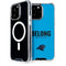 NFL Carolina Panthers Team Motto iPhone 14 Pro Max MagSafe Case
