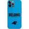 NFL Carolina Panthers Team Motto iPhone 14 Pro Max Skin