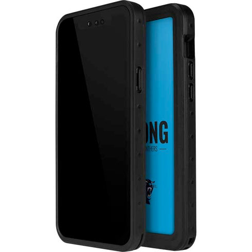 NFL Carolina Panthers Team Motto iPhone 14 Pro Max Waterproof Case