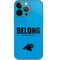 NFL Carolina Panthers Team Motto iPhone 14 Pro Skin