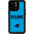 NFL Carolina Panthers Team Motto iPhone 14 Pro Waterproof Case
