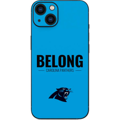 NFL Carolina Panthers Team Motto iPhone 14 Skin