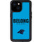 NFL Carolina Panthers Team Motto iPhone 15 Waterproof Case