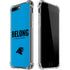 NFL Carolina Panthers Team Motto iPhone 7/8 Plus Clear Case