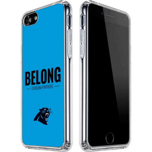 NFL Carolina Panthers Team Motto iPhone SE (2nd & 3rd Gen) Clear Case
