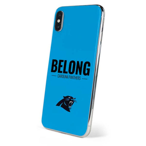 NFL Carolina Panthers Team Motto iPhone X Skin