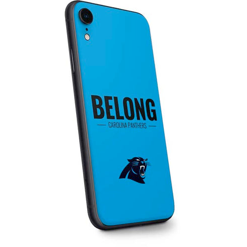 NFL Carolina Panthers Team Motto iPhone XR Skin