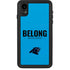 NFL Carolina Panthers Team Motto iPhone XR Waterproof Case