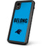 NFL Carolina Panthers Team Motto iPhone XR Waterproof Case