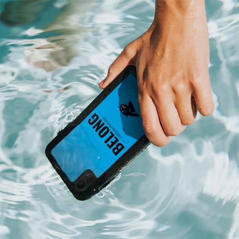 NFL Carolina Panthers Team Motto iPhone XR Waterproof Case