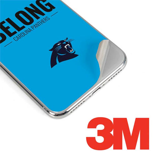 NFL Carolina Panthers Team Motto iPhone XS Max Skin