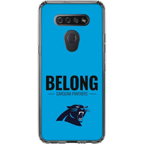 NFL Carolina Panthers Team Motto LG K51/Q51 Clear Case