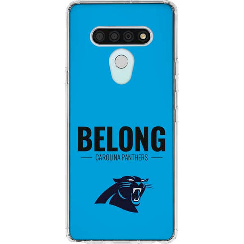 NFL Carolina Panthers Team Motto LG Stylo 6 Clear Case