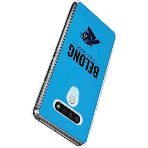 NFL Carolina Panthers Team Motto LG Stylo 6 Clear Case