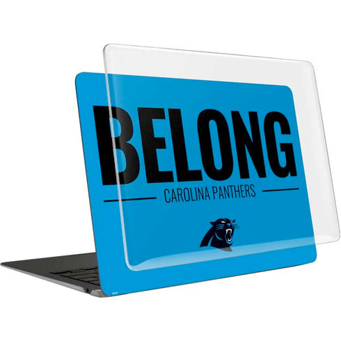 NFL Carolina Panthers Team Motto MacBook Air 13in (2020) Case plus Skin