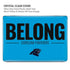 NFL Carolina Panthers Team Motto MacBook Air 13in M1 (2021) Case plus Skin
