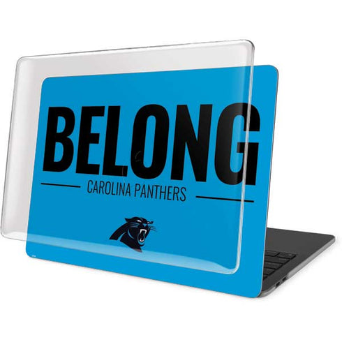 NFL Carolina Panthers Team Motto MacBook Pro 16in (2019-20) Case plus Skin