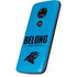 NFL Carolina Panthers Team Motto Moto E5 Play Skin