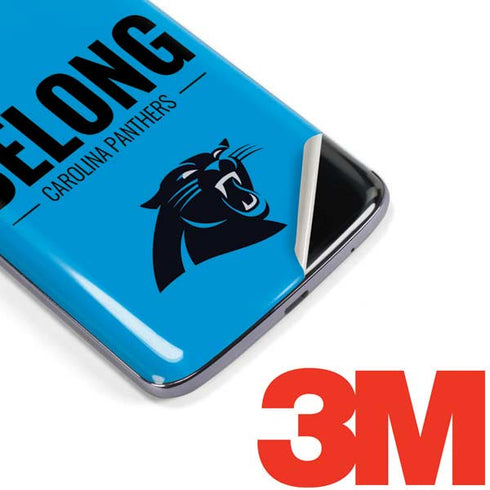 NFL Carolina Panthers Team Motto Moto E5 Plus Skin