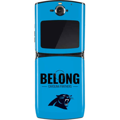 NFL Carolina Panthers Team Motto Motorola RAZR Skin