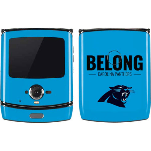 NFL Carolina Panthers Team Motto Motorola RAZR Skin