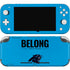 NFL Carolina Panthers Team Motto Nintendo Switch Lite Skin