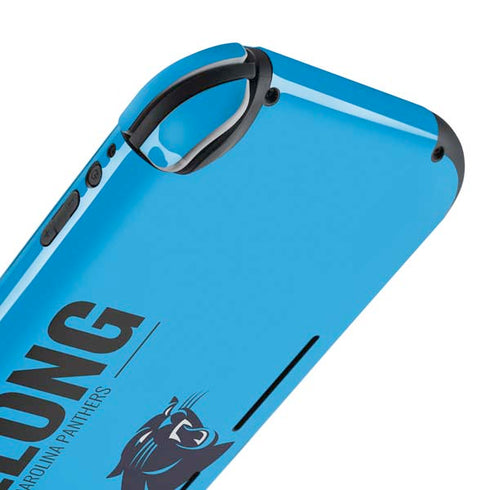 NFL Carolina Panthers Team Motto Nintendo Switch Lite Skin
