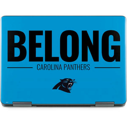 NFL Carolina Panthers Team Motto Notebook 9 Pro 13in (2017) Skin