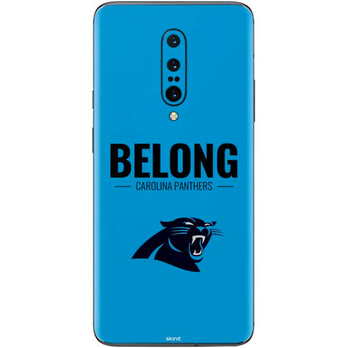 NFL Carolina Panthers Team Motto OnePlus 7 Pro Skin
